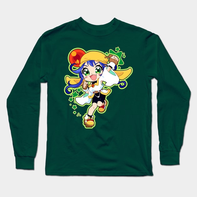 Kawaii Lime Long Sleeve T-Shirt by WarGreymonZero